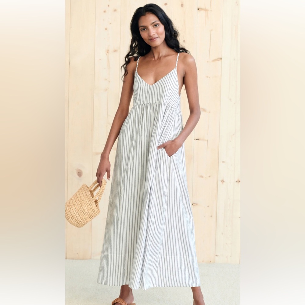 Jenni Kayne Cove Dress Striped Maxi